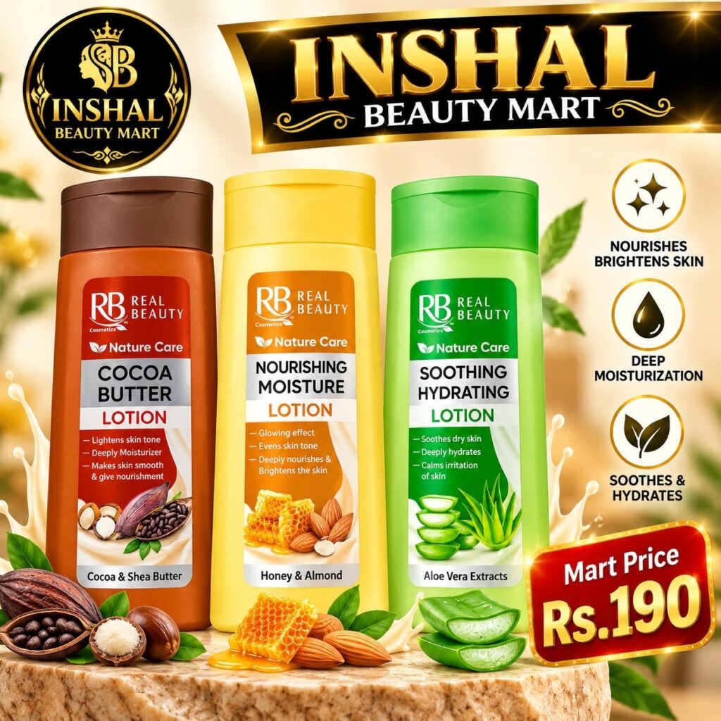 Real Beauty Body Lotion Collection
