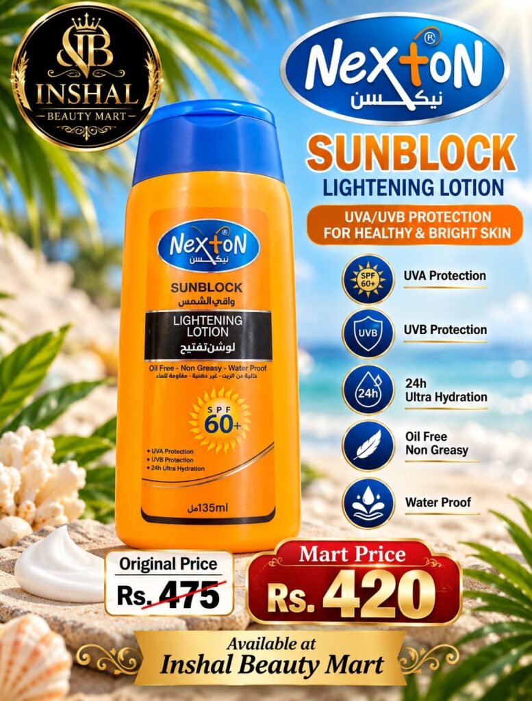 Nexton Sunblock Lightening Lotion SPF 60