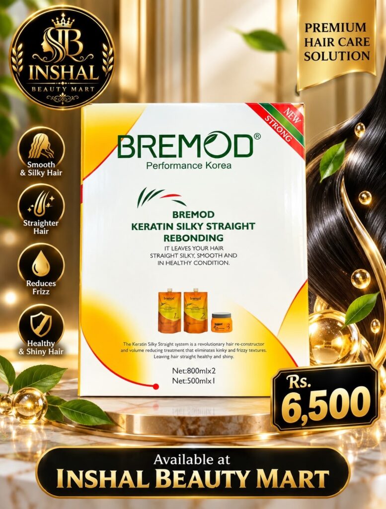 Bremod Keratin Silky Straight Rebonding