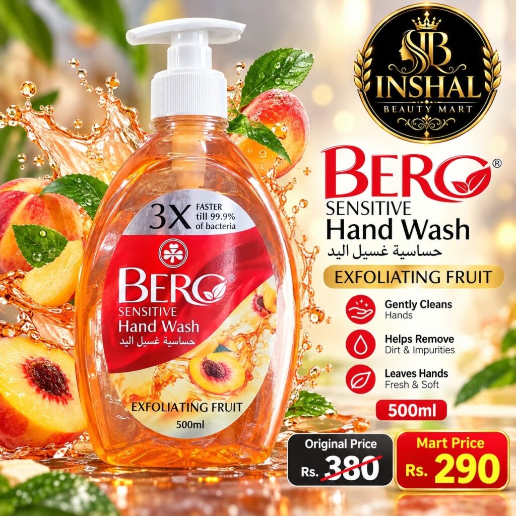 Bero Sensitive Hand Wash — Exfoliating Fruit