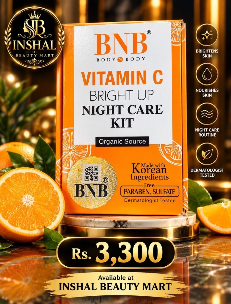 BNB Vitamin C Bright Up Night Care Kit