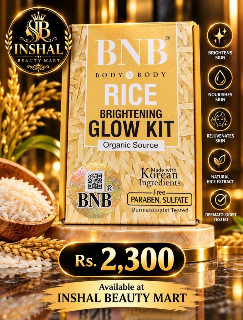 BNB Rice Brightening Glow Kit