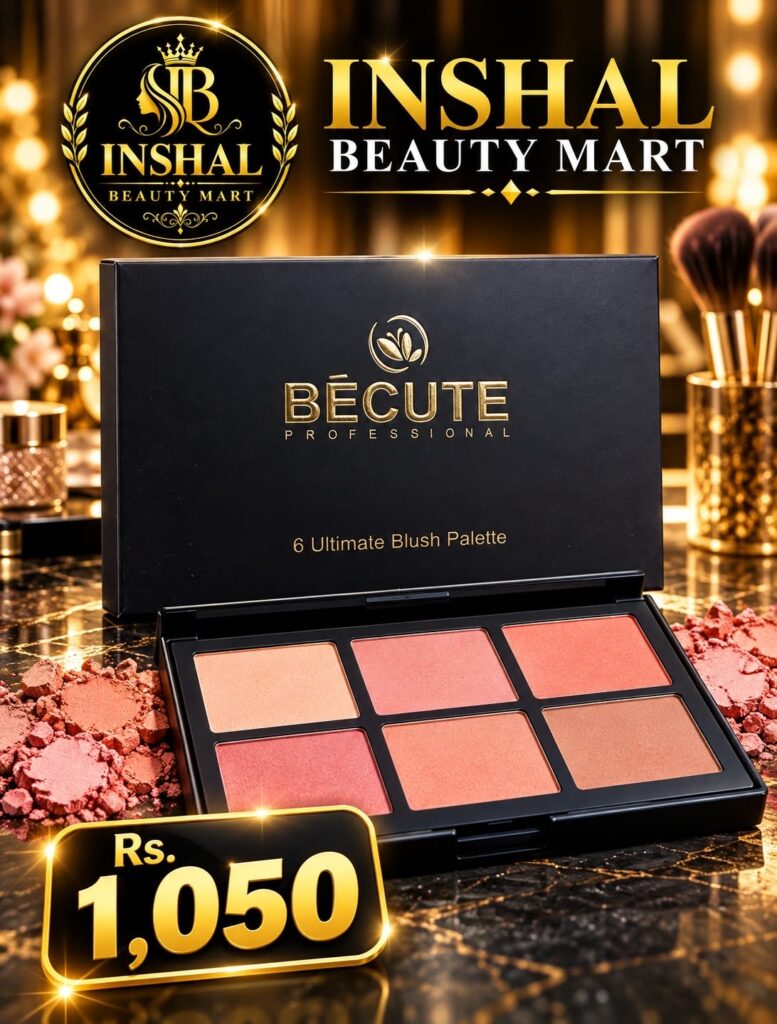 Becute Ultimate Blush Palette — 6 Colors