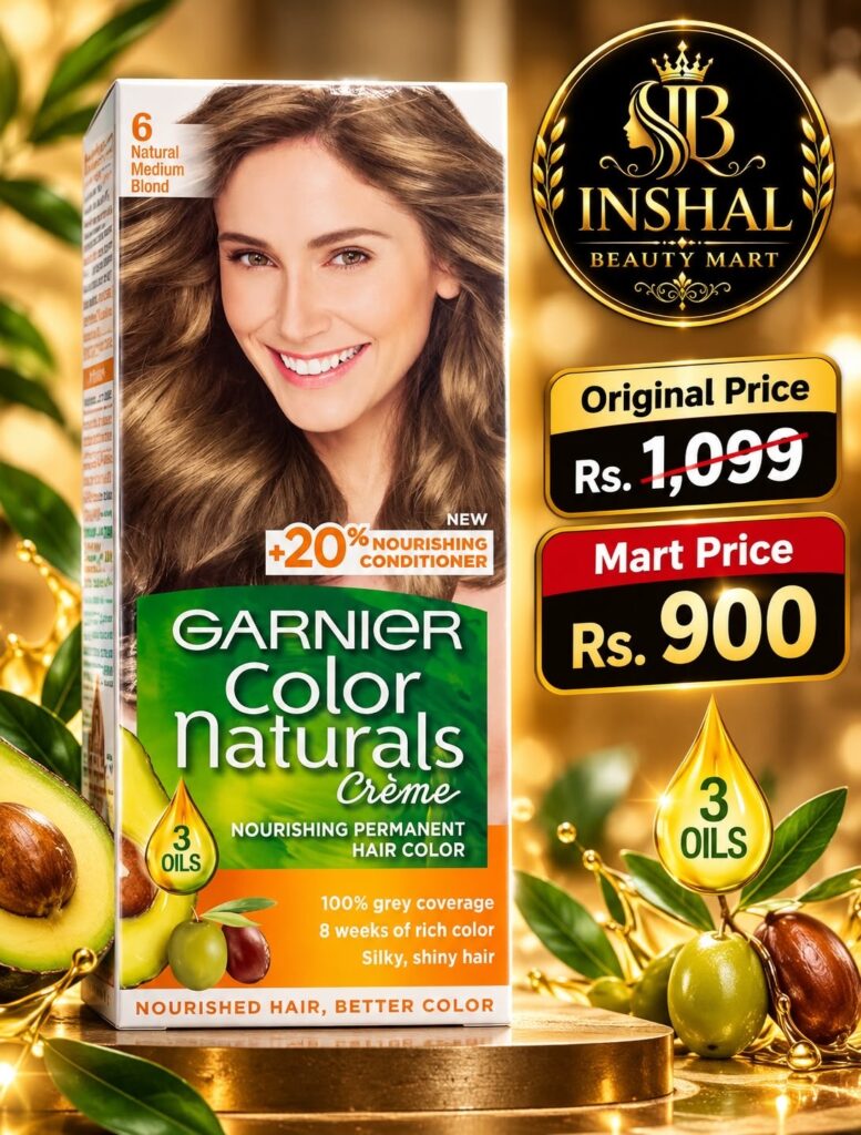 Garnier Color Naturals Creme — 6 Natural Medium Blond