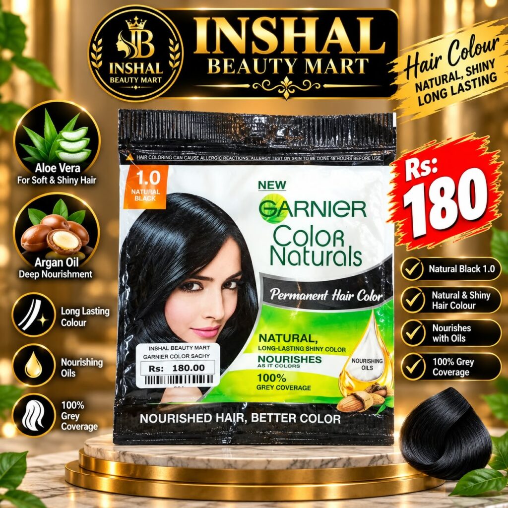 Garnier Color Naturals Hair Colour — Natural Black 1.0