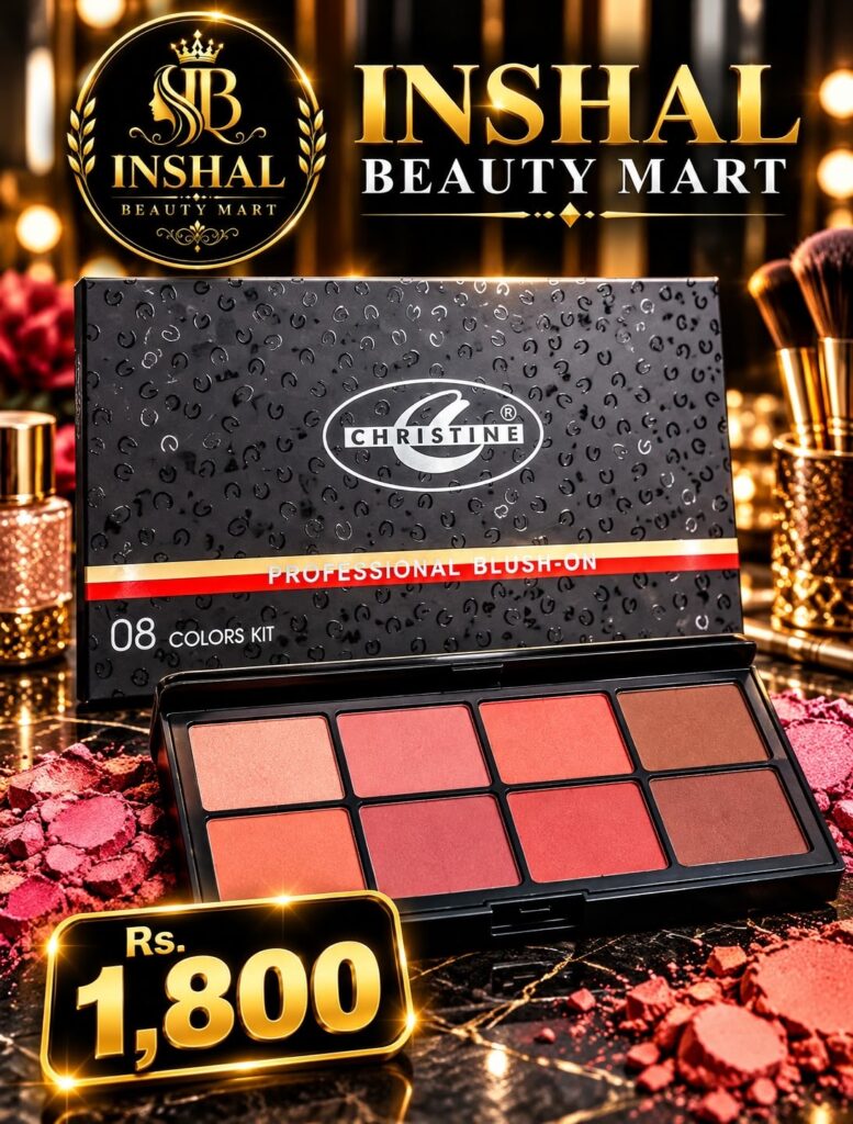 Christine Professional Blush On — 8 Colors