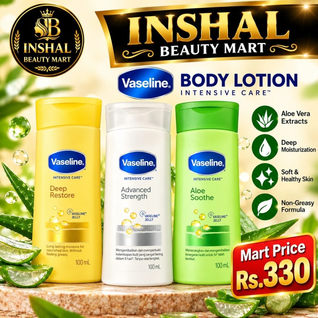 Vaseline Intensive Care Body Lotion Collection