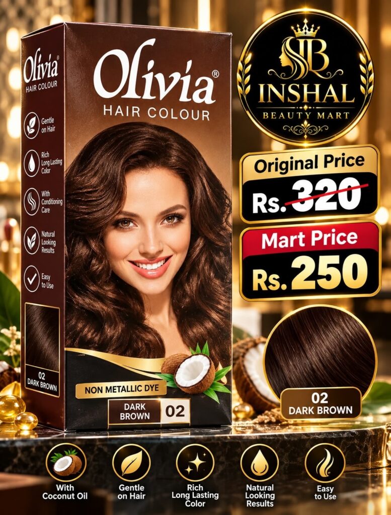 Olivia Hair Colour — 02 Dark Brown