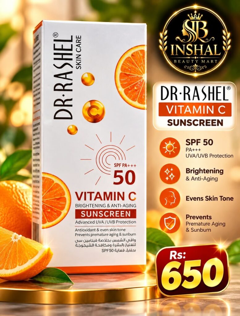 Dr. Rashel Vitamin C Sunscreen SPF 50